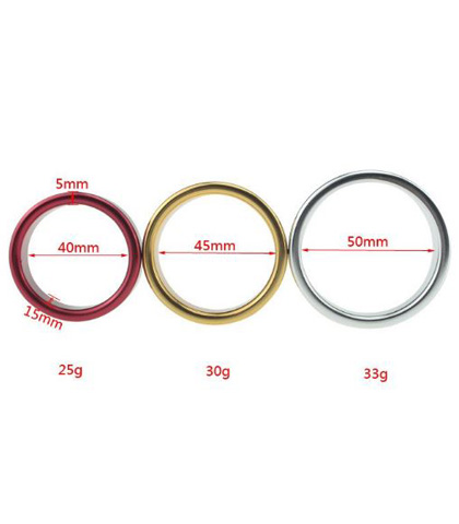 Crni metalni prstenovi